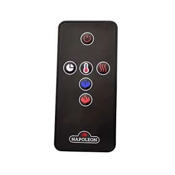 Napoleon 100” Allure Linear Wall Mount Electric Fireplace - Model NEFL100FH - Multicolor Ember Bed, Remote Control, 1500W