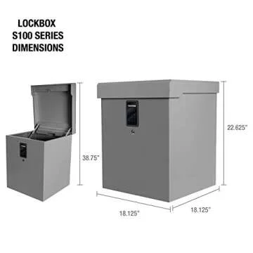 CleverMade Secure LockBox S100 for Safe Package Delivery