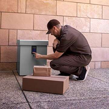 CleverMade Secure LockBox S100 for Safe Package Delivery