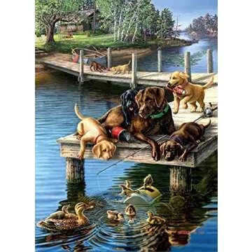 SunsOut Summer School 500 pc Large Piece Puzzle