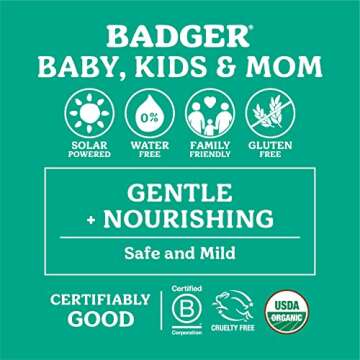 Badger - Night Night Balm, Chamomile & Lavender, Natural Sleep Balm for Kids, Scented Relaxing Balm for Children, Kids Organic Sleep Balm, 2 oz (2 Pack)