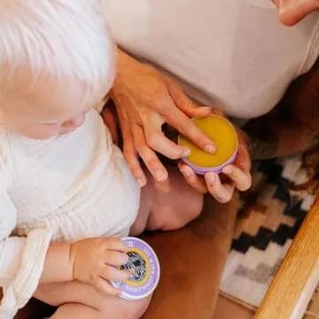 Badger - Night Night Balm, Chamomile & Lavender, Natural Sleep Balm for Kids, Scented Relaxing Balm for Children, Kids Organic Sleep Balm, 2 oz (2 Pack)