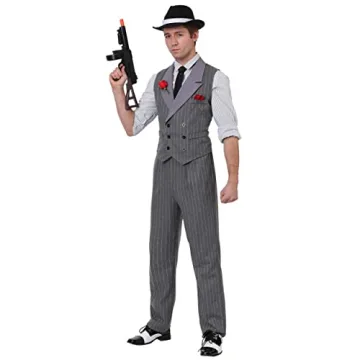 Men's 1920s Ruthless Gangster Costume for Events