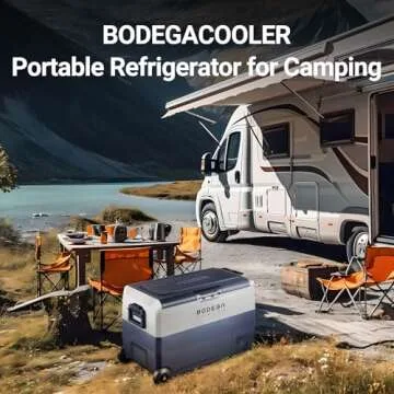 BODEGACOOLER 12V Portable Refrigerator with Dual Zone