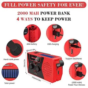 SYIHLON Emergency Radio for Safety and Preparedness