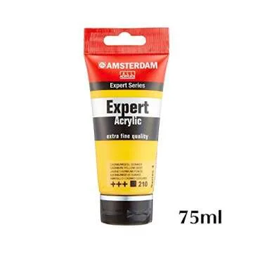 Tarens Acrylic Paint, Amsterdam Acrylic Color Expert, Cadmium Yellow Day T1911-210-0, 2.5 fl oz (75 ml)