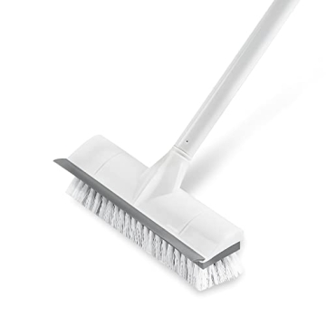 Buy BOOMJOY Floor Scrub Brush - Adjustable 2-in-1 Cleaner