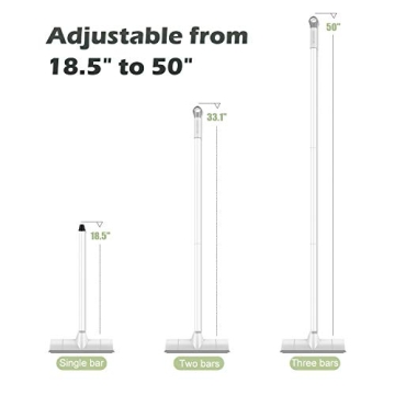 Buy BOOMJOY Floor Scrub Brush - Adjustable 2-in-1 Cleaner