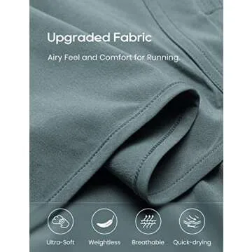 CRZ YOGA Athletic Shorts for Women High Waisted Flowy Ruffle Skirt Overlay for Workout Running Tennis with Zip Pocket Grey Sage Small