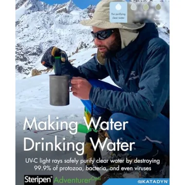 SteriPEN Adventurer Opti UV Water Purifier for Safe Water