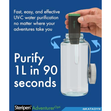 SteriPEN Adventurer Opti UV Water Purifier for Safe Water