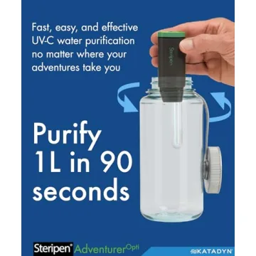 SteriPEN Adventurer Opti UV Water Purifier for Safe Water