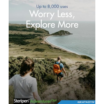 SteriPEN Adventurer Opti UV Water Purifier for Safe Water