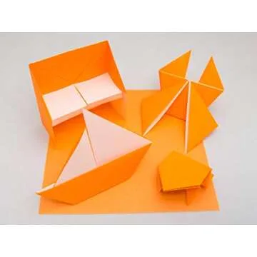 Taro's Premium Origami Paper - 500 Sheets, 23 Colors