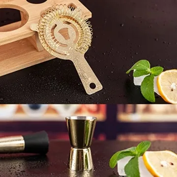 JNWINOG 11-Piece Cocktail Shaker Set for Bartending