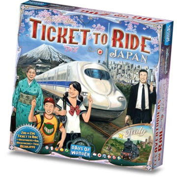 Ticket to Ride Japan & Italy Expansion - Strategy Board Game
