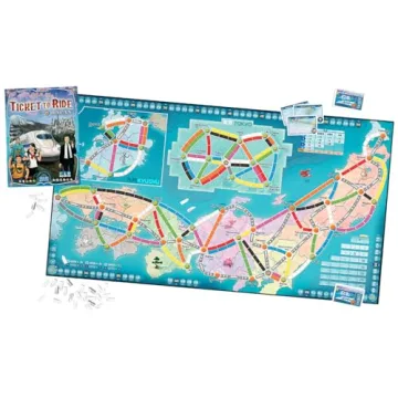 Ticket to Ride Japan & Italy Expansion - Strategy Board Game