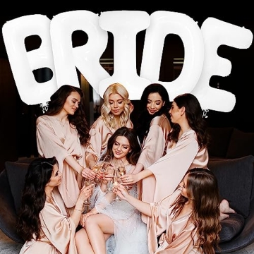 KatchOn Giant Bride Balloons | 40 Inch Bachelorette Decorations