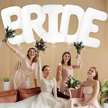 KatchOn Giant Bride Balloons | 40 Inch Bachelorette Decorations
