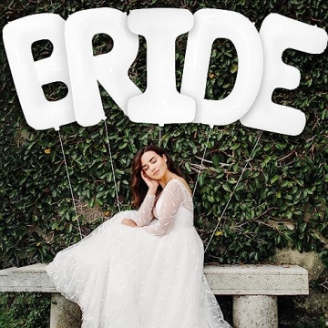 KatchOn Giant Bride Balloons | 40 Inch Bachelorette Decorations