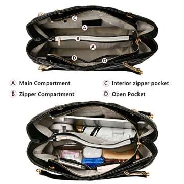 Stylish FOXLOVER Tote Handbags for Women - Versatile & Durable