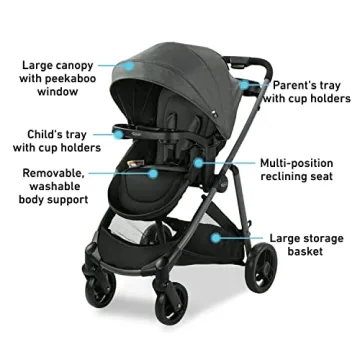Graco Modes Element DLX 3-in-1 Travel System