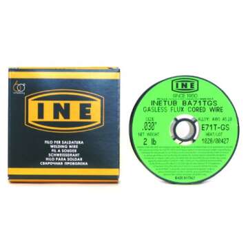 INETUB BA71TGS .030-Inch on 2-Pound Spool Carbon Steel Gasless Flux Cored Welding Wire