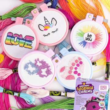 Embroidery Kits for Beginners - Stamped & Easy