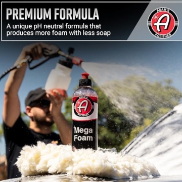 Adam’s Mega Foam Shampoo for Ultimate Car Care