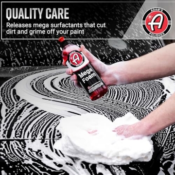 Adam’s Mega Foam Shampoo for Ultimate Car Care