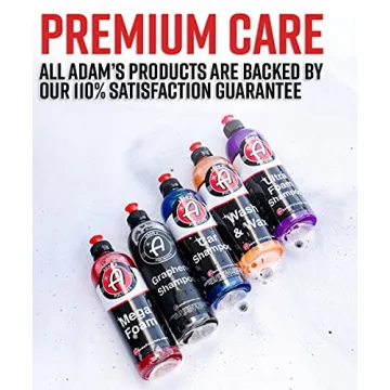 Adam’s Mega Foam Shampoo for Ultimate Car Care