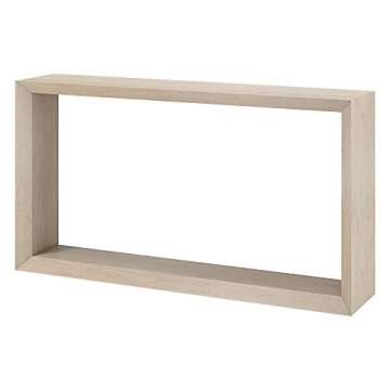 Henn&Hart 55" Console Table - Elegant Alder White Design