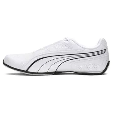 PUMA Mens Redon Bungee Lace Up Sneakers Shoes Casual - White - Size 12 M