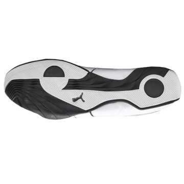 PUMA Mens Redon Bungee Lace Up Sneakers Shoes Casual - White - Size 12 M