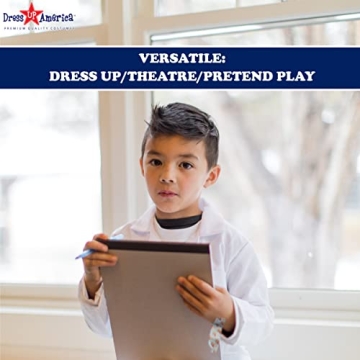Dress Up America Kids Lab Coat - Perfect for Science Play