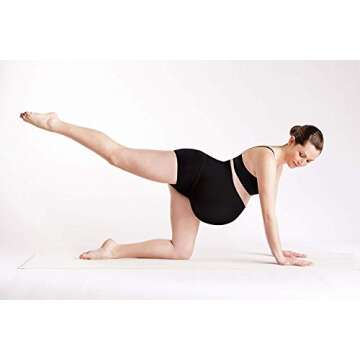 Bao Bei Belly Sport Maternity Support Band - Black (Medium)