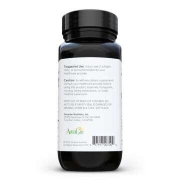 Smarter Nutrition Curcumin Softgels - Potent & Bioavailable, Standardized to 95% Tetrahydrocurcuminoids with Black Seed Oil & Ginger for Joint & Immune Health - 60 Count - 30-Day Supply