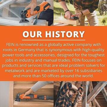 Fein 350W Long-Neck Die Grinder with Variable Speed, Innovative Collets and Dust Protection for Stainless Steel Processing - GSZ 4-90 EL - 72232560090