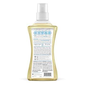 Method Liquid Laundry Detergent; Fragrance Free + Clear; Plant-Based Stain Remover; 66 Loads per 53....