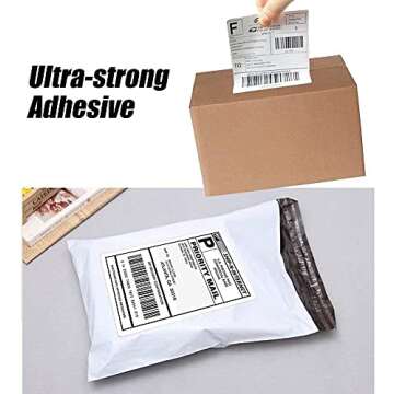 4 x 6 Thermal Shipping Labels - 1000 Per Stack, Easy Peel