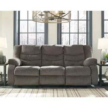Ashley Tulen Modern Reclining Sofa for Family Comfort