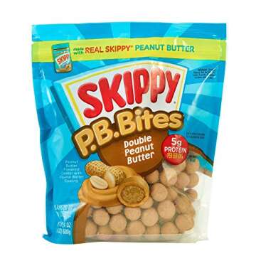 Delicious SKIPPY PB Bites with 5g Protein - 24oz