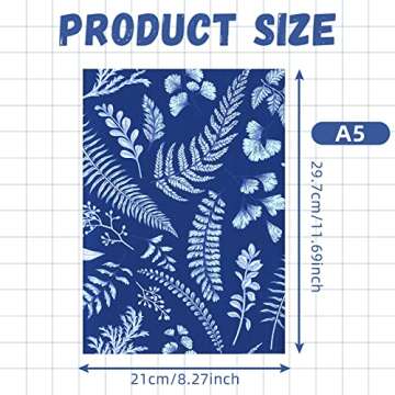 Spakon 32 Sheets Sun Print Paper - Perfect for Creative DIY Projects