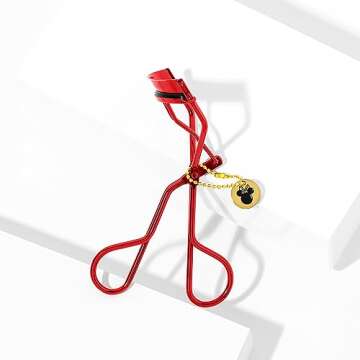 Tweezerman Disney's Minnie Mouse Classic Eyelash Curler, Red