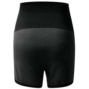 GINKANA Maternity Shorts Comfortable Summer Wear
