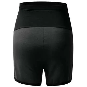 GINKANA Maternity Shorts Comfortable Summer Wear
