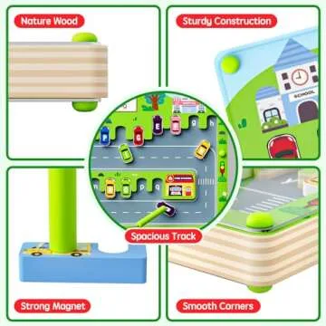 Magnetic Maze Puzzle for Educational Fun - Ages 3-6