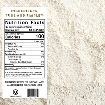 One in a Mill White Spelt Flour - Versatile Baking Flour