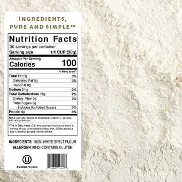 One in a Mill White Spelt Flour - Versatile Baking Flour