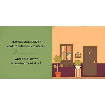 Where Is? - Donde Esta? El Chavo: A Bilingual Hide-And-Seek Book (English and Spanish Edition)